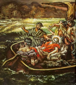 Christ and the Storm , Giorgio de Chirico, 1914