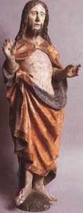 Christ Resurrected, Unknown Gothic Master, c. 1450 (Burgenländisches Landesmuseum, Eisenstadt)