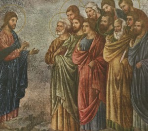 The Sending of the Twelve, Duccio di Buoninsegna, 13th c.