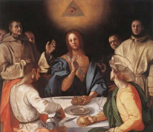 Supper at Emmaus, Jacopo Pontormo, 1525